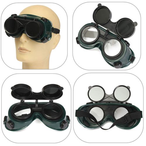 Safe Blaze Light Solder Welding Cutting Grinding Goggles Glasses w/ Filter Lens