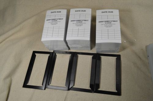 Date Due Grid Cards, Sheeted 750  cards