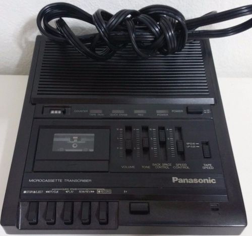 Panasonic RR-930 Microcassette Transcriber Office Dictation Machine - No Pedal