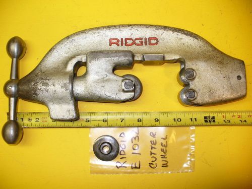Ridgid pipe cutter for threading machine *plumbing tool for sale
