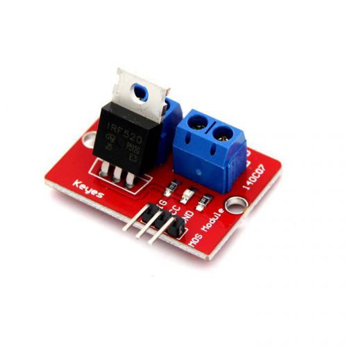 MOS FET Driver Module For Arduino MCU ARM Voltage W/Red PC Board 33*23mm