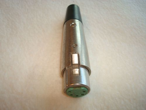Switchcraft A5F Series 5-Pin Female XLR Audio Connector #33