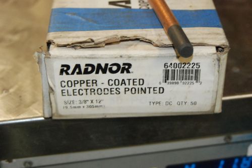 Radnor 64002225, 3/8&#034; x 12&#034; gouging rods box is open,  new for sale