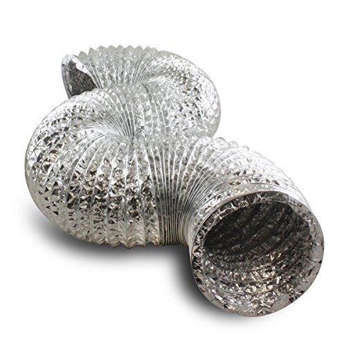 Ventech vt duct-6 vtd625 aluminum duct for ventilation ducting, 6&#039;&#039; for sale