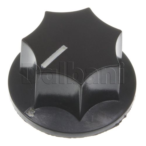 2pcs @$5 mf-b02 new vintage mixer knob black with white stripe 6 mm hard plastic for sale