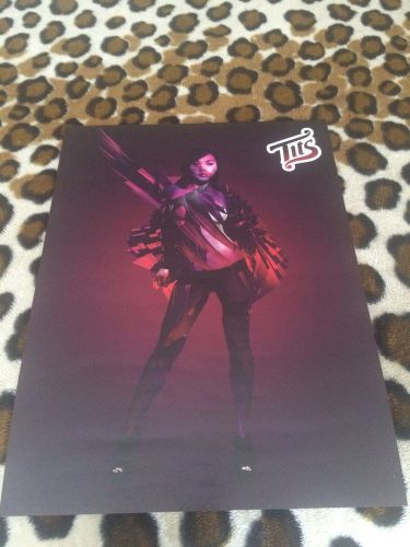 Displayed T.I.T.S Two In The Shirt Asian Girl 18x24  POSTER