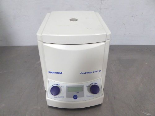 S128055 Eppendorf AG 5415D Benchtop Centrifuge w/ F45-24-11 Rotor Max RPM 13,200