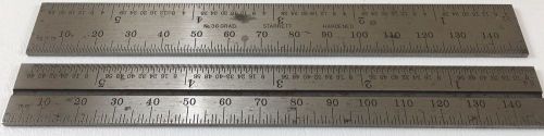 Starrett b150-36 regular steel blade 36r grads 1/2mm, 32nds, 1mm, 64ths for sale