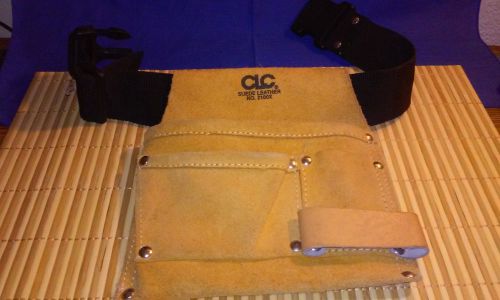 Leather Construction Nail Bag &amp; Safety Vest plus arm band (Lot# ITG02)