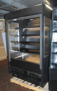 Federal grab n&#039; go open refrigerated display case with night cover! for sale
