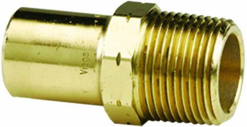 Viega 77997 propress bronze adapter with male 2-inch by 2-inch ftg x male npt for sale