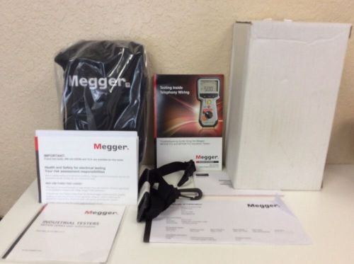 Megger MIT410-TC Insulation Tester, 100 Giga Resist,50V,100V, 250V, 500V