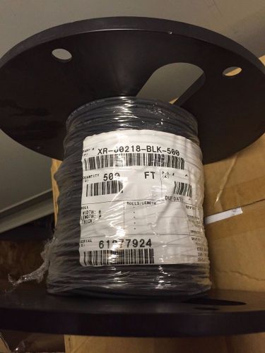 EXAR 150 Appliance Hook Up Wire 18 AWG - 500&#039; Roll - Part # XR-00218-BLK-500