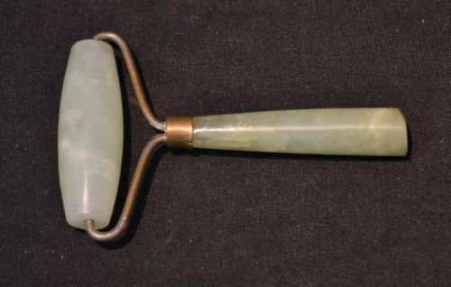 Green Jade Envelope Sealer Collectible 3&#034;x4 1/2&#034;