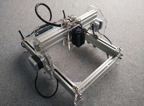 300 mW Desktop DIY Laser Engraver Engraving Machine CNC Printer Size A5