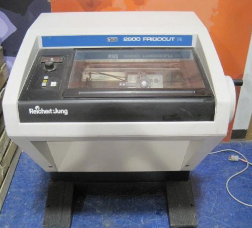 Reichert-jung 2800 2800n frigocut n tissue slicer w/2040 microtome  refrigerated for sale