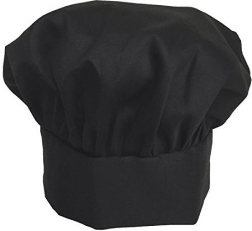 Modern Lightweight Poly Cotton Kitchen Ware Cooking Black Chef Works Chef Hat,