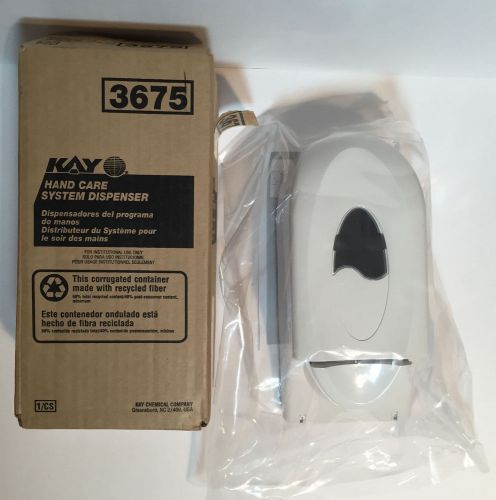 KAY #3675 - HAND CARE SYSTEM SOAP DISPENSER