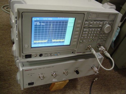 Advantest R3463 3 GHz Spectrum Analyzer w R3561L Tracking Generator