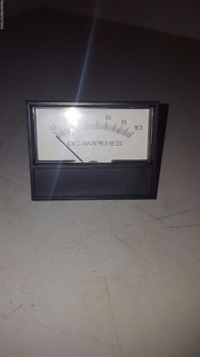 DC Amperes Meter 0-10