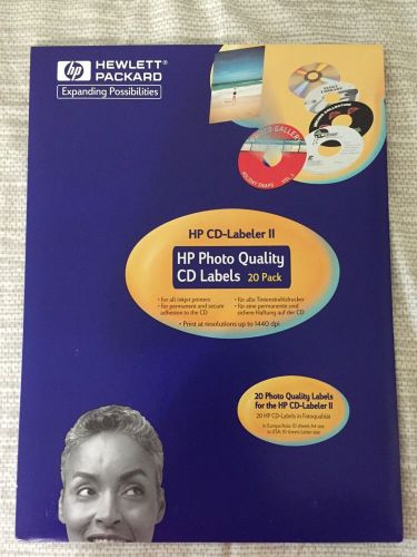 HP Photo quality CD Labels letter size 20 pack CDX8045A
