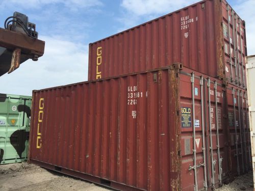 20&#039; Shipping/Storage Container Newer Conditions  - Here At Our Atlanta Branch