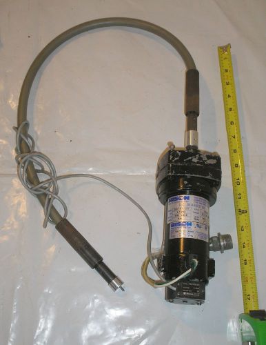 Bison Minarik DC Gearmotor 507-01-127 1/20 HP 5:1 Gear Ratio w Driveshaft Cable