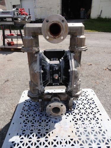 Ingersoll rand aro 3&#034; stainless steel diaphragm pump for sale