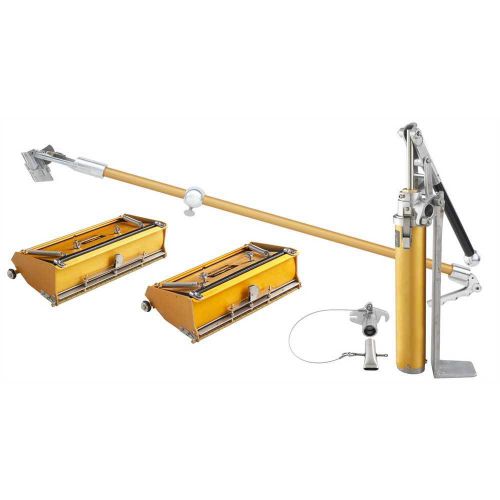 Tapetech flat box combo with 10&#034; &amp; 12&#034; boxes ttfbc drywall finishing set  *new* for sale