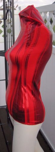 Red Luster, Christmas, Holiday Viaggio Professional Mannequin, Dress Form Cover