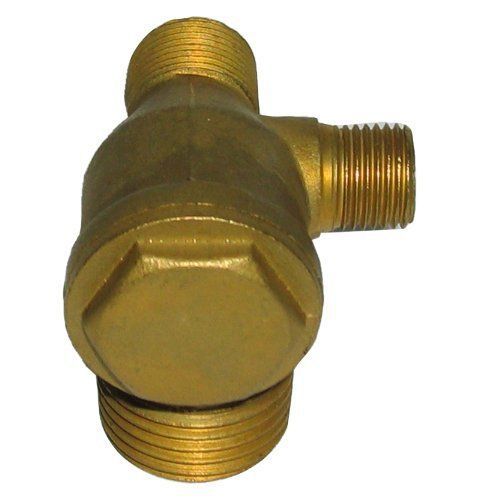 Powermate vx 031-0094rp 90-degree right check valve 1/2&#034; npt by 3/8&#034; tube with for sale