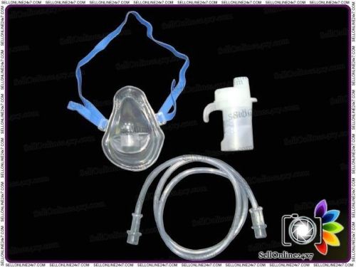 Omron complete ne-c29 nebulizer kit-c28nset5-child mask, air tubing &amp; mouthpiece for sale