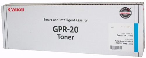 Canon GPR-20 Cyan Toner Cartridge GENUINE NEW!