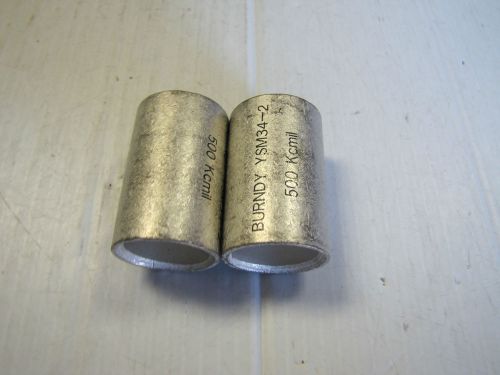 New lot of 2 burndy ysm34-2 500kcmil for sale