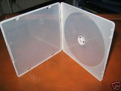 200  5mm ultra slim clear cd/dvd poly cases js110 for sale