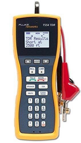 Fluke networks ts54-a-09-tdr ts54 pro lcd butt-in tdr telephone test set with for sale
