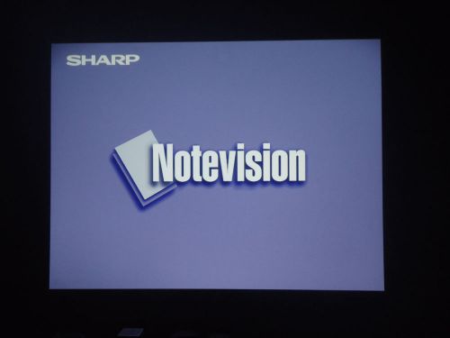 Sharp XR-10S LCD Projector 346 used lamp hours - READ DESCRIPTION