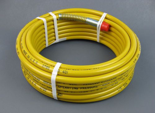 Wagner procoat 0523044 or 523044 yellow airless spray hose 1/4&#034; x 35&#039; for sale