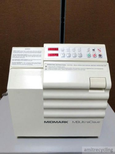 MidMark M9 UltraClave Autoclave Sterilize Tested Warranty Dental Tattoo Surgical
