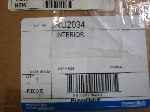 THOMAS &amp; BETTS RECEPTACLE CONNECTOR JRU2034 *NEW IN BOX*