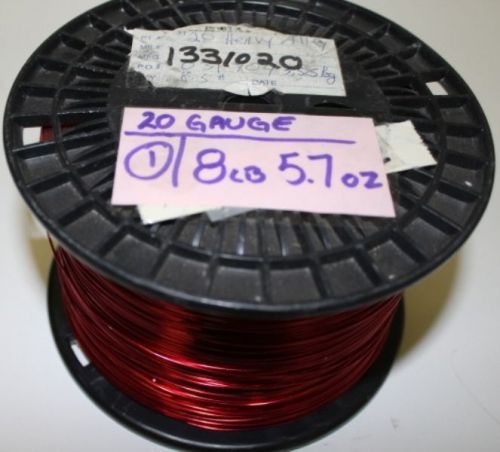 20.0 Gauge Rea Magnet Wire 8 lbs 5.7 oz / Fast Shipping / Trusted Seller !