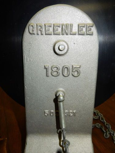 Greenlee 1805 bending degree indicator (new item) for sale