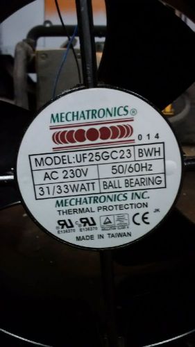 Mechatronics UF25GC23 AC Axial Fan 230V. Brand New unboxed
