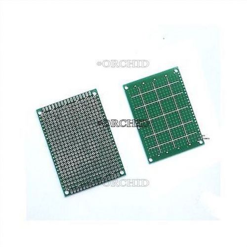 5pcs 5x7 cm single-sided prototype pcb tinned universal bread board 5 x 7 fr4 for sale