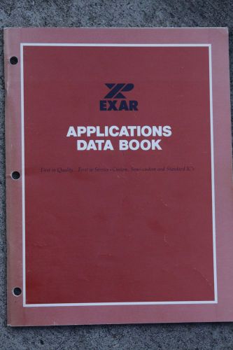 EXAR Application Data Book 1979