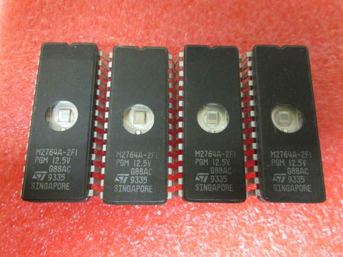 EPROMS M2764A-2FI  2764  ST MICROELECTRONICS  N MOS   64K  8 K X 8  U V  EPROM
