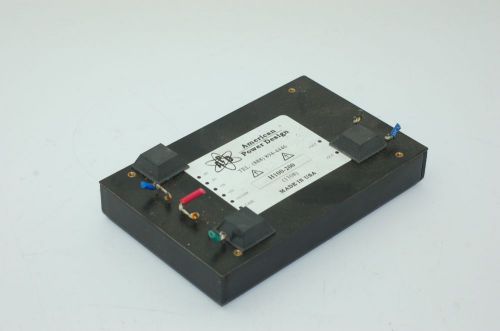 APD American Power Design H100-200 DC-DC Converter, 18-36VDC In, 200VDC Out