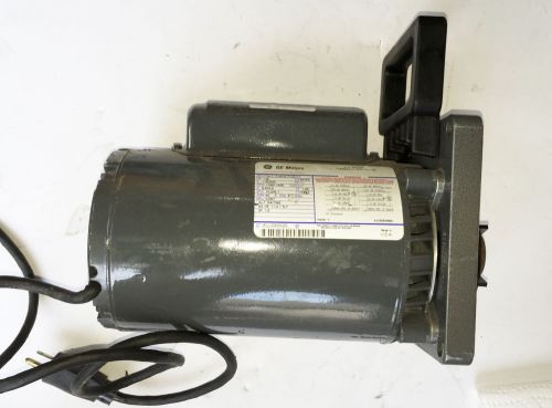 GE 5KC39RN398HT 1/2HP 1725 RPM AC ELECTRIC MOTOR 1 PH XLL090625 Thermally Protec