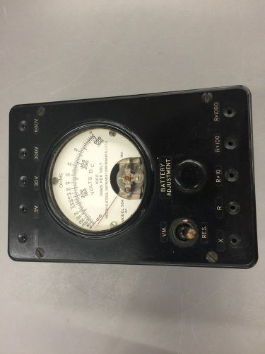1950&#039;s VOLT METER BY THE WESTERN ELECTRICAL INSTRUMENTS CORP, MODEL 564