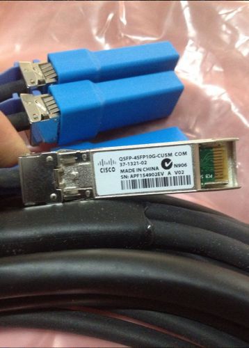 QSFP-4SFP10G-CU5M – Compatible Cisco QSFP+/4SFP+ Copper Cable Breakout, 5 Meters